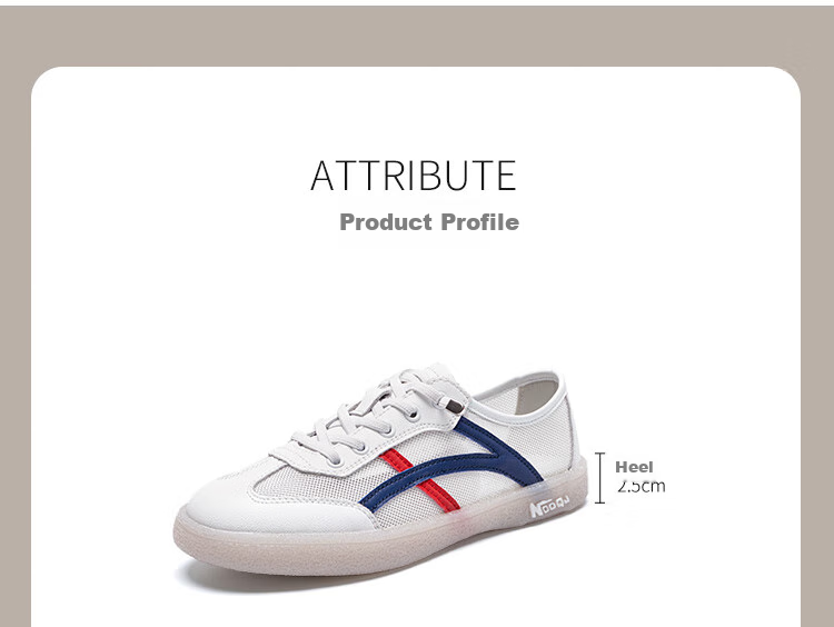 ZHR Women's Casual Shoes, Summer Mesh Lightweight White Sneakers, Versatile Round Toe Breathable Women's Shoes, A67E, Beige Gray, Size 39 3