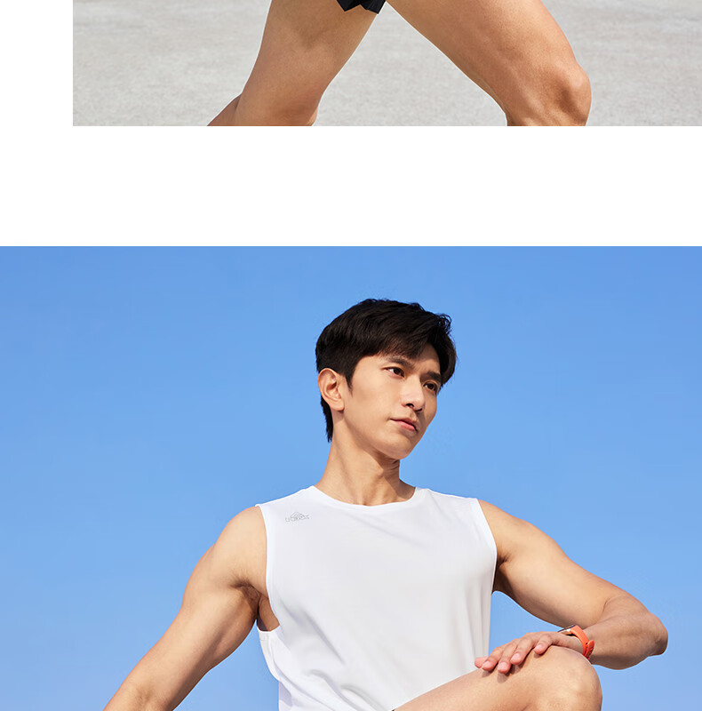PEAK Women's Summer Sports Set Quick-Dry Breathable Sleeveless Vest and Shorts Badminton Running Fitness Two-Piece DF152038 11