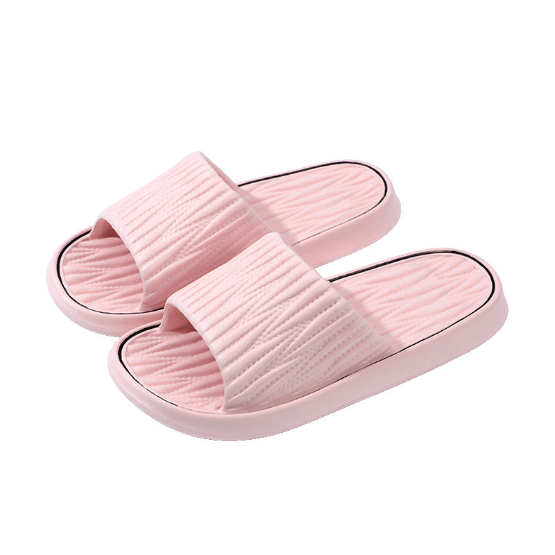 Grace Sandals, Comfortable Breathable Soft-Soled EVA Outdoor Couple Style Home Thick-Soled Slippers Summer, Pink, Size 40-41