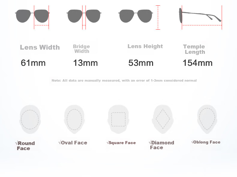 LOHO Classic Aviator Sunglasses, Polarized Sunglasses for Fishing And Driving, Specialized Polarized UV Protection, Gift for Me 13