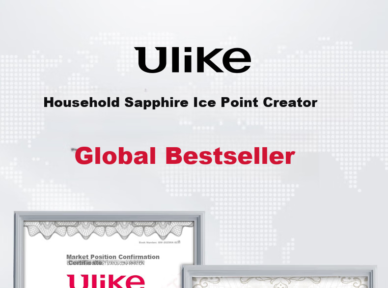 Ulike Pro10S Sapphire Ice Point Hair Removal Device with Dual Light Tubes, Smart Skin Analyzer Shaver for Men's Hair Removal Beauty Tool, Birthday Gift for Girlfriend 1