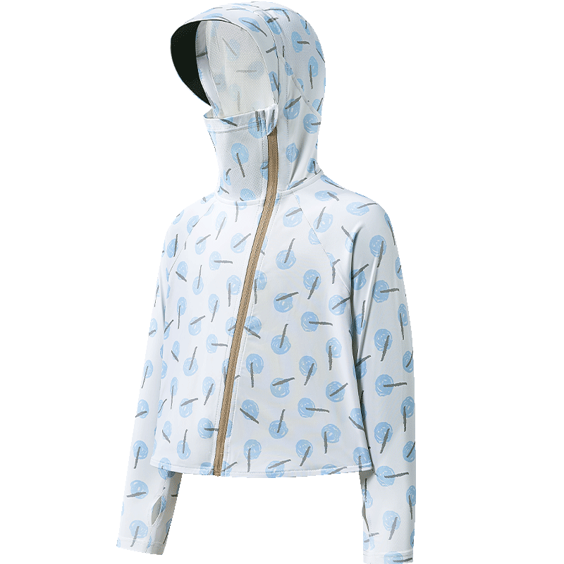 Kocotree Children's Sun Protection Clothing, Original Yarn Sunscreen Baby Air Conditioning Clothes, Breathable Cool Ice Skin Coat