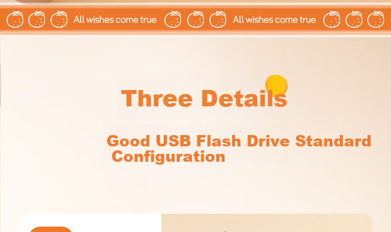 HP 256GB USB3.2 Flash Drive, Xinxinshi Orange Large Capacity USB Drive, High-Speed 220MB/s, for Study, Office, Bidding, Computer, Car Use, Universal Metal Flash Drive 6