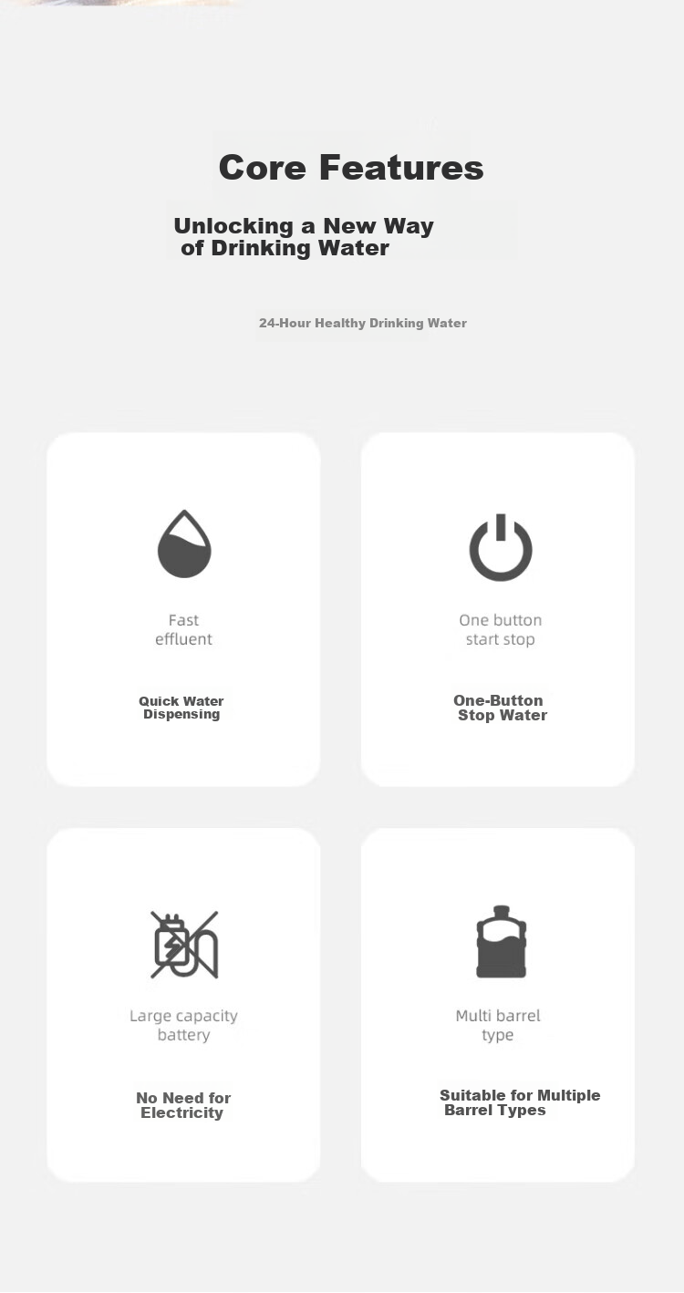 Jingmao Water Pump, Bottled Water Electric Pressure Pump, Automatic Water Dispenser, Mineral Water Suction Device, Water Dispenser Pump, Water Extractio 2