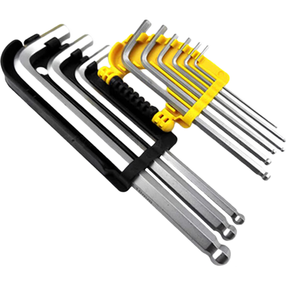 STANLEY 9-Piece Metric Ball-End Hex Key Set 1.5-10mm STMT94162-8-23