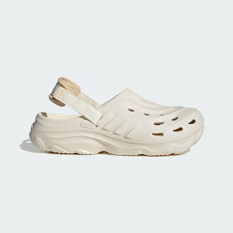 Adidas Men's And Women's Shoes, Sportswear Series MAXXCLOG Slippers, JH9846, White, Size 40.5 1