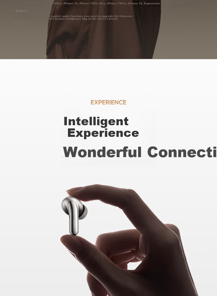 MI Buds 5 Pro In-Ear Noise-Cancelling Translation Recording Bluetooth Earphones Compatible with Android And Apple Phones, Wi-Fi Version, Phantom Black 9