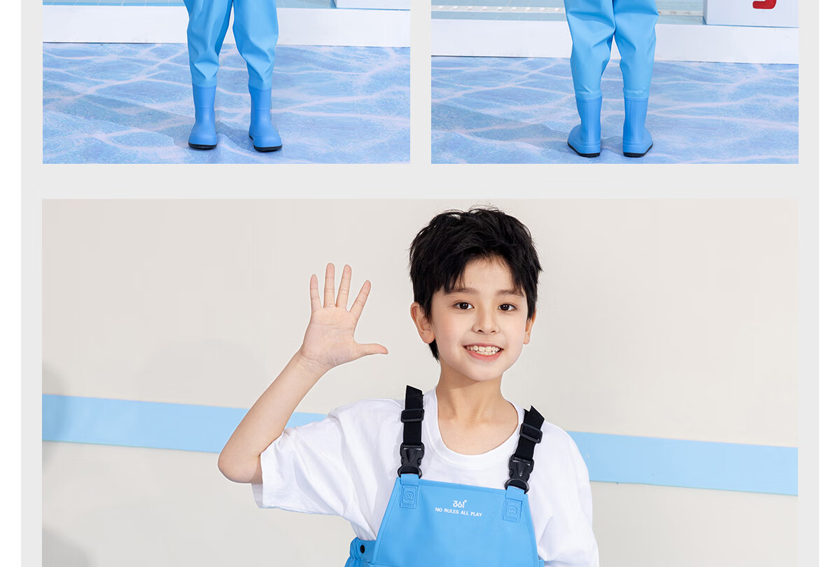 361° Kids Creek Pants Water Play Pants Swim Pants Beachcombing Pants One-Piece Water Pants Water Shoes Half-Body Waterproof Fishing and Beachcombing Suit 29