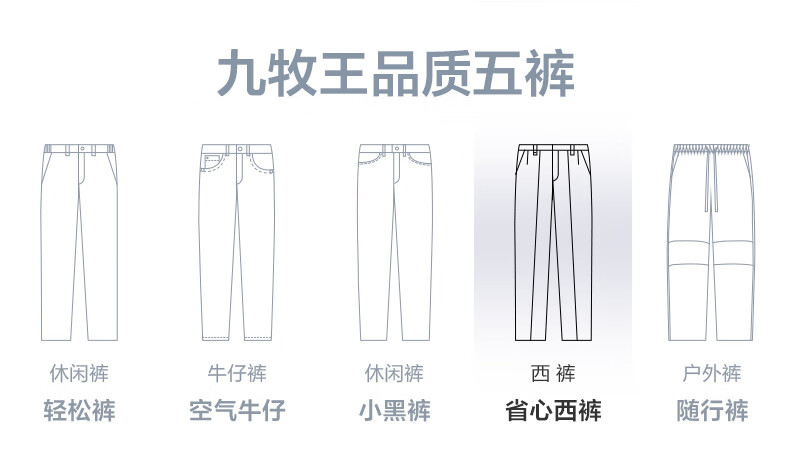 JOEONE Men's Pants, Dress Pants [Wrinkle-Resistant, Color-Fast, Stress-Free Dress Pants], Spring And Summer Business Casual Pants for Men, Size 35 1