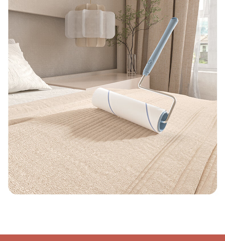 Jixiaobei Lint Roller 16cm 3 Rolls 270 Sheets Removable Sticky Hair and Dust Remover Replacement Heads Household Use 14