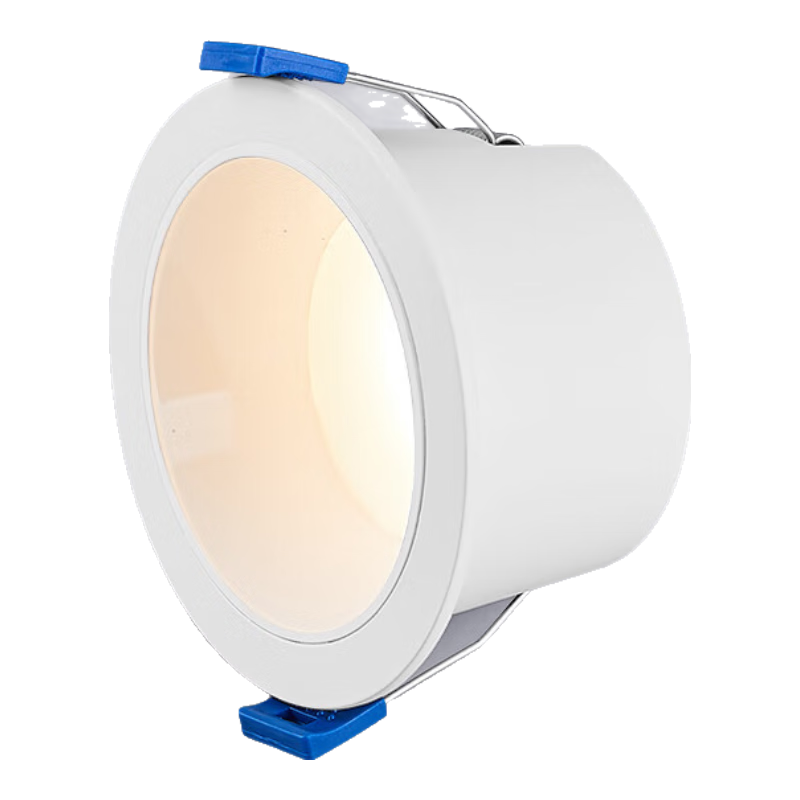 FSL Foshan Lighting LED Downlight 6W Recessed 7.5cm Deep Cup Anti-Glare Corridor Ceiling Light 4000K Warm White White Cup