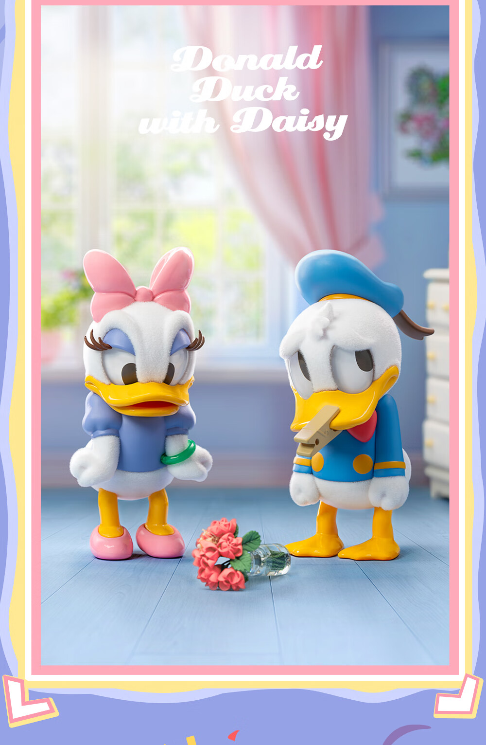 52TOYS Donald Duck and Daisy Duck Blind Box Figurine Toy Set of 8 Birthday Gift 4