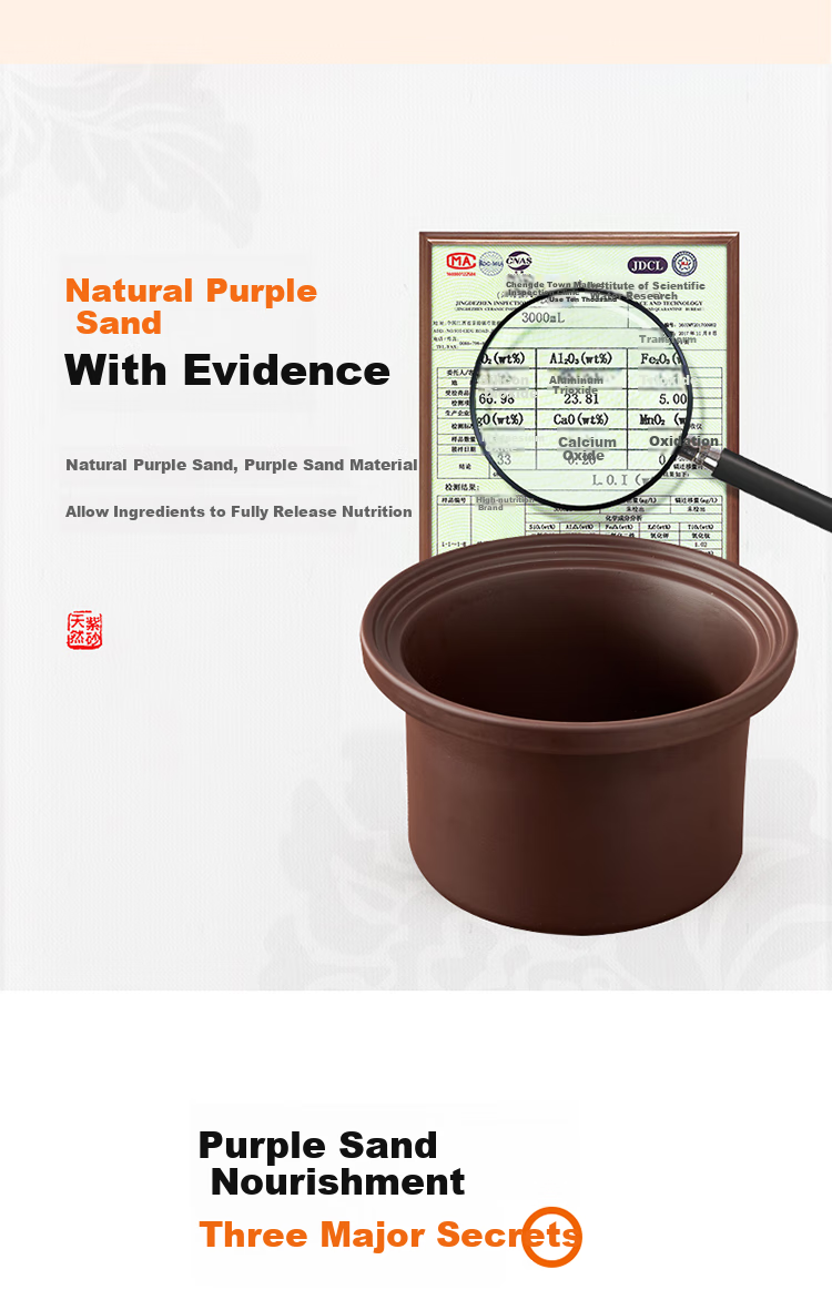 Joyoung Home Electric Stew Pot, 5L Large Capacity, Purple Clay Inner Pot, Timer And Reservation Function, Electric Stew Pot DG50Z-GD510 16