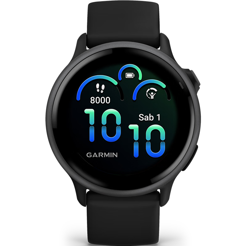 GARMIN Active6 Deep Rock Black Heart Rate Running Swimming Fashion Sports Smartwatch Birthday Gift