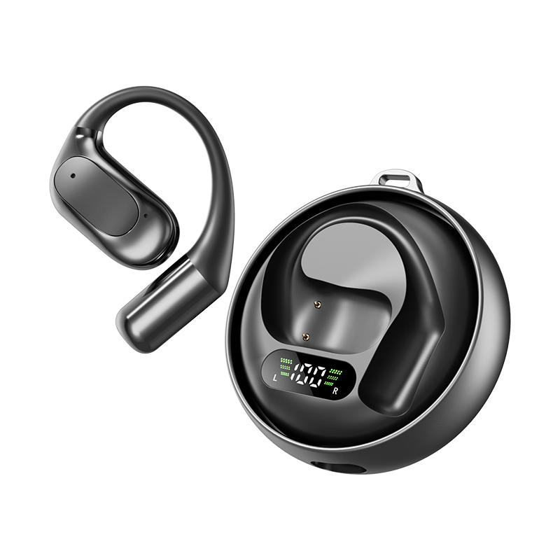 Chuanggu [2025 Latest Model | Flagship Top Configuration] Bone Conduction Bluetooth Headphones, Wireless, Over-Ear, Ultra-Long Battery Life, Open-Ear Design, Suitable for Sports, Running, Noise Reductio
