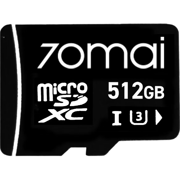 70Mai 70MAI 512GB Memory Card [Compatible with X800, A810Pro, A810Plus]