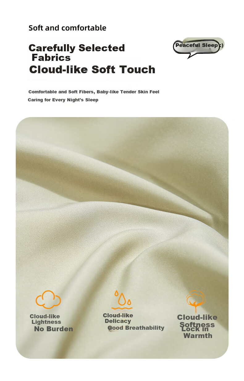 CAMEL Wide And Thick Sleeping Bag, Cold-Resistant for Winter And Autumn, Outdoor Camping Quilt, 174CL08636, Light Gree 2