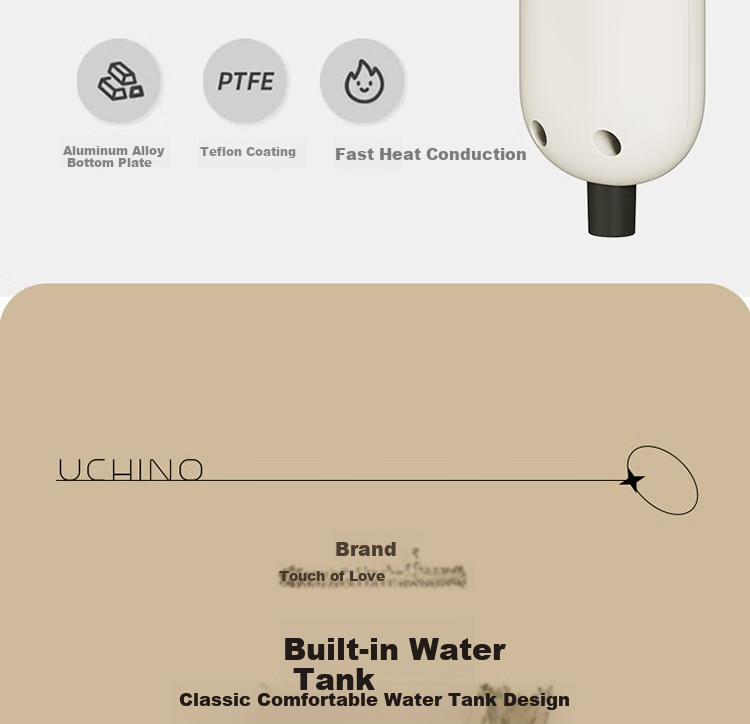 UCHINO Mini Garment Steamer HU-HGT60 18