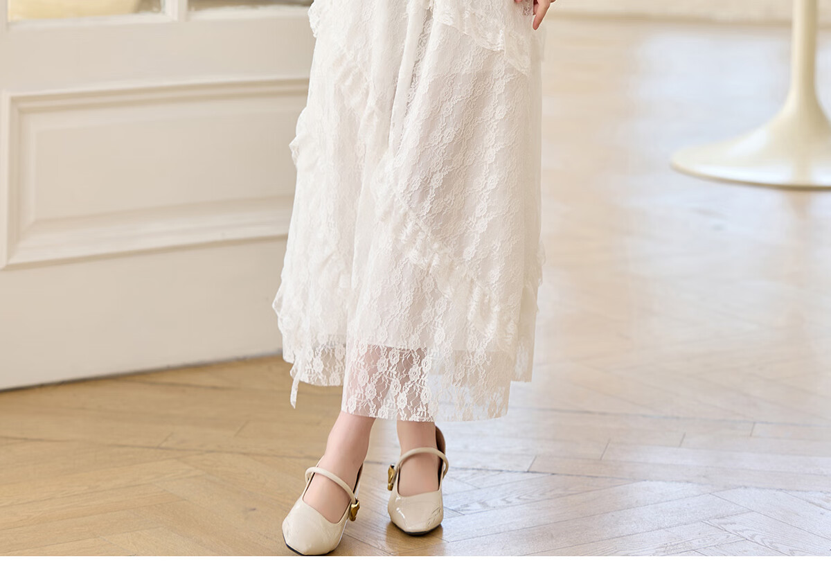 PinCai Knitted Cardigan for Women, Lace Design Inner Vest Two-Piece Set, Thin Knit Outer Jacket P52Z074 65