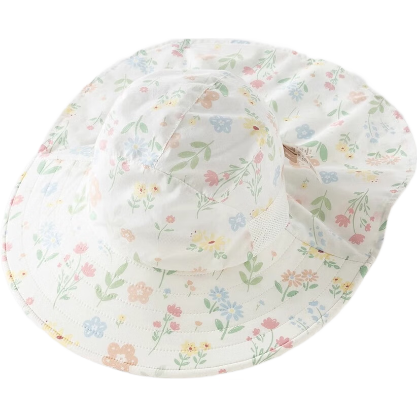 David Bella Kids Summer Hat Girls Lightweight Mesh Outdoor Sunshade Breathable Sunscreen Cap