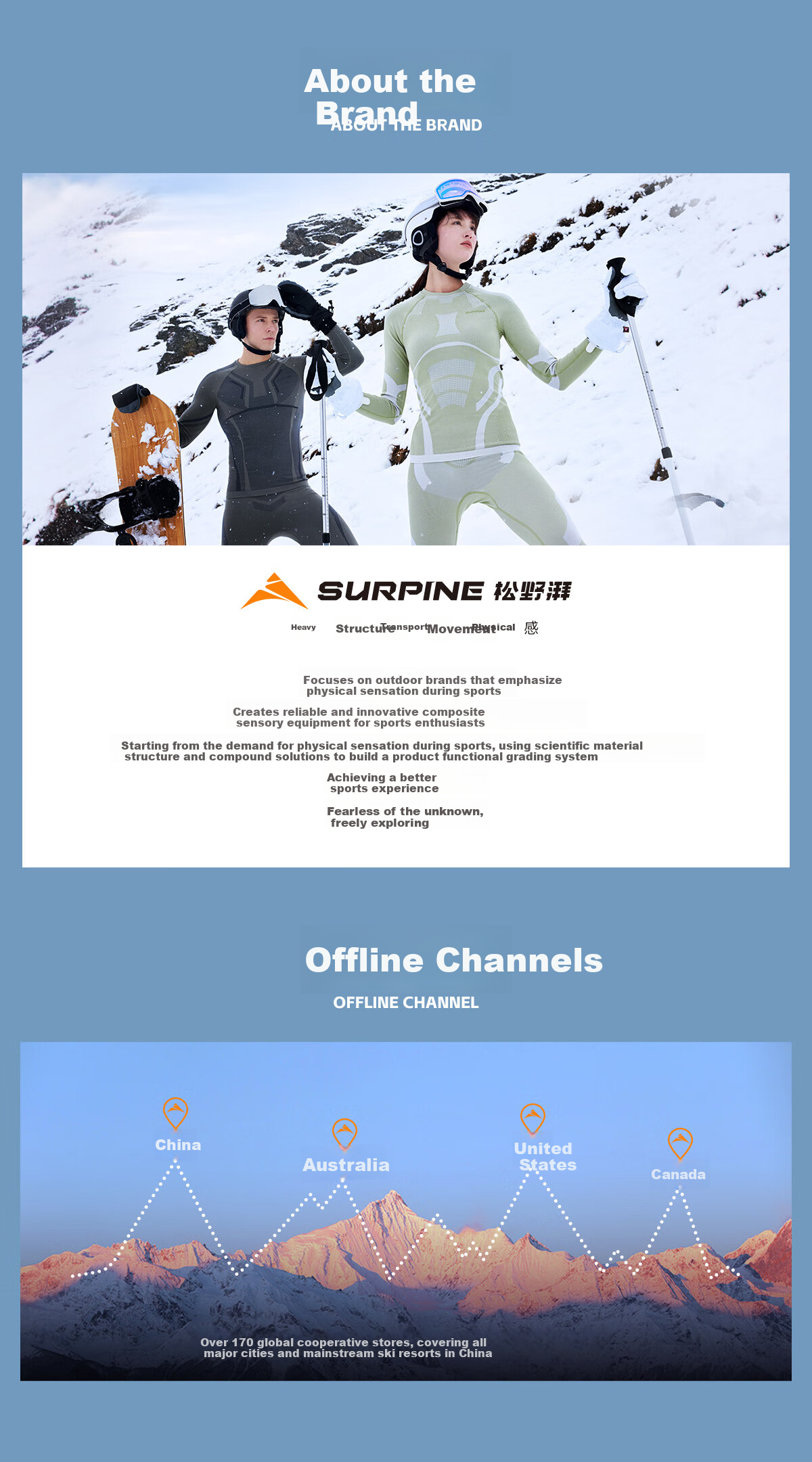 SURPINE Yuxue Series Merino Wool Ski Quick-Dry Shirt for Men, Antibacterial Moisture-Wicking Functional Underwear 9