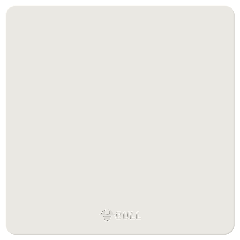BULL Switch Socket G12 Skin-feel Matte Cream Style Splash-proof Box White Panel 86 Type G12B101 Milk Velvet Coffee