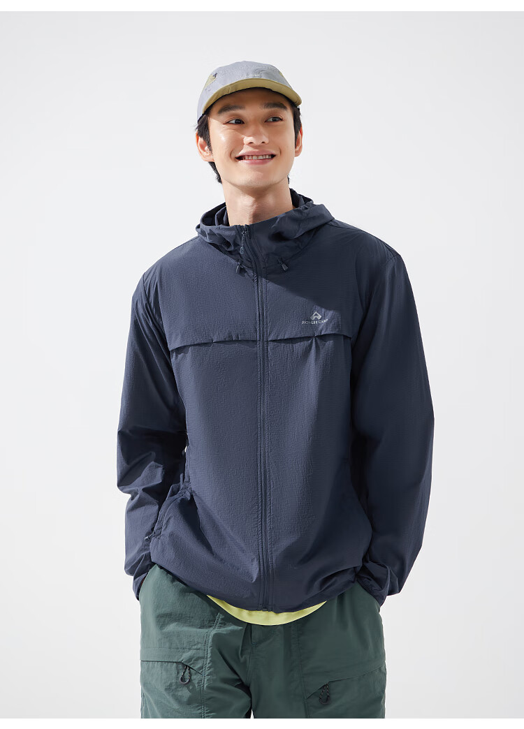 Pioneer Camp Suzaku Men's Summer Outdoor Lightweight Sun Protection Jacket Loose Hooded Coat UV Protection UPF50+ 21
