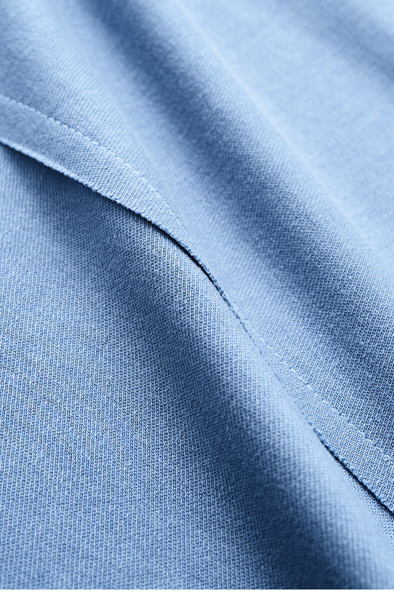 YANYEE Solid Color Vest Dress 2025 Summer Premium Blue Waist-Cinched Over-the-Knee Work Dress Blue M 21