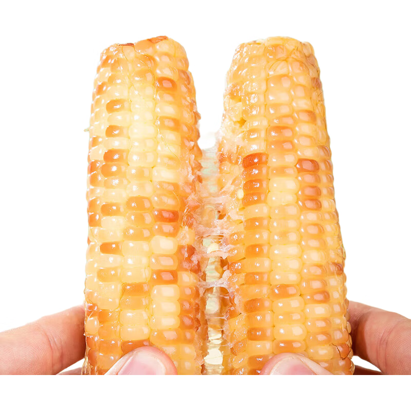 京鲜生【品质好货】版纳花糯玉米净重4斤单果100g+真空包装源头直发