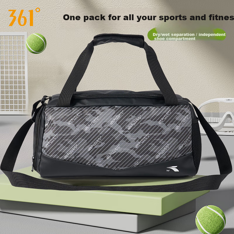 361° Swimming Bag, Dry And Wet Separation Storage Bag for Women, Beach Bag for Men, Waterproof Bag, Large Capacity Fitness Equipment Bag