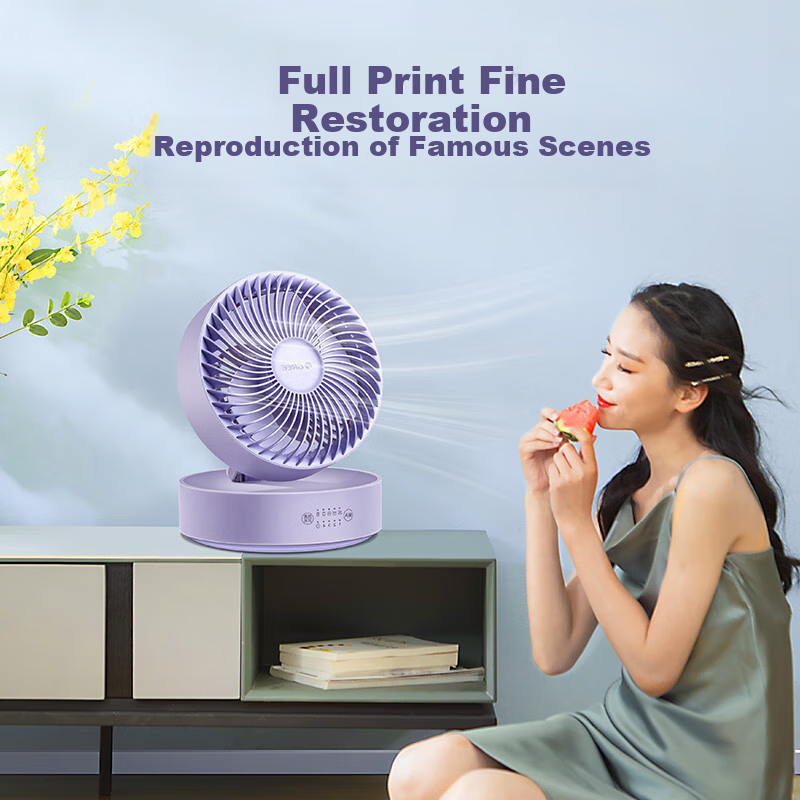 GREE Fengbao Air Circulation Fan, DC Inverter Quiet Folding Fan, Outdoor Long Battery Life Smart Electric Fan, Desktop And Wall-Mounted Dual-Use, FXTZ-16X60Bh3