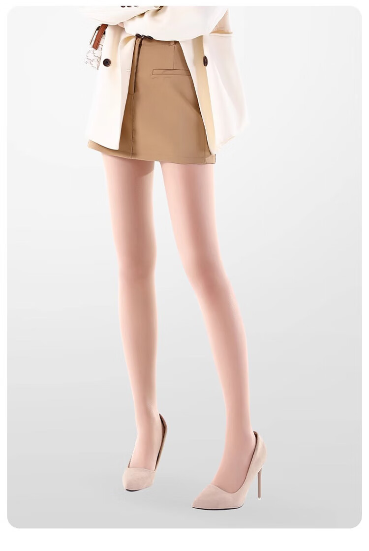 LangSha Spring Summer New Women's Stockings Thin Anti-Snag Nude Ultra-Thin Pineapple Skin-Beautifying Pantyhose Bare-Leg Effect 16