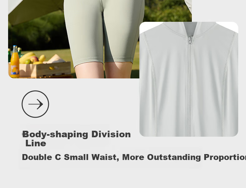 361° Women's Summer Sunscreen Jacket UPF100+ UV Protection Slim Outdoor Sports Coat 662624606-6 19