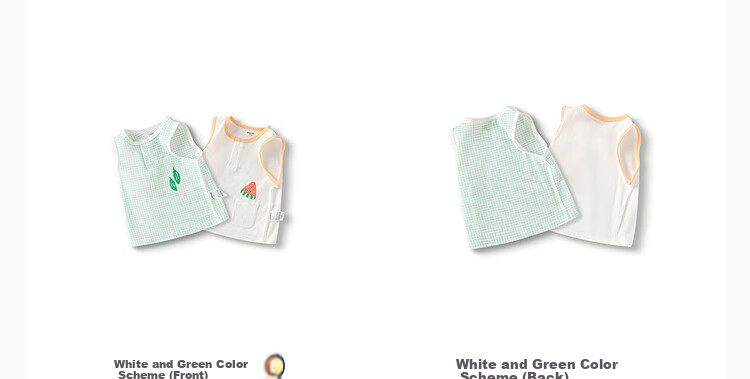 Balabala【balaOne】Baby Vest Infant Summer Outerwear 2026 Two-Piece Set Cute 11