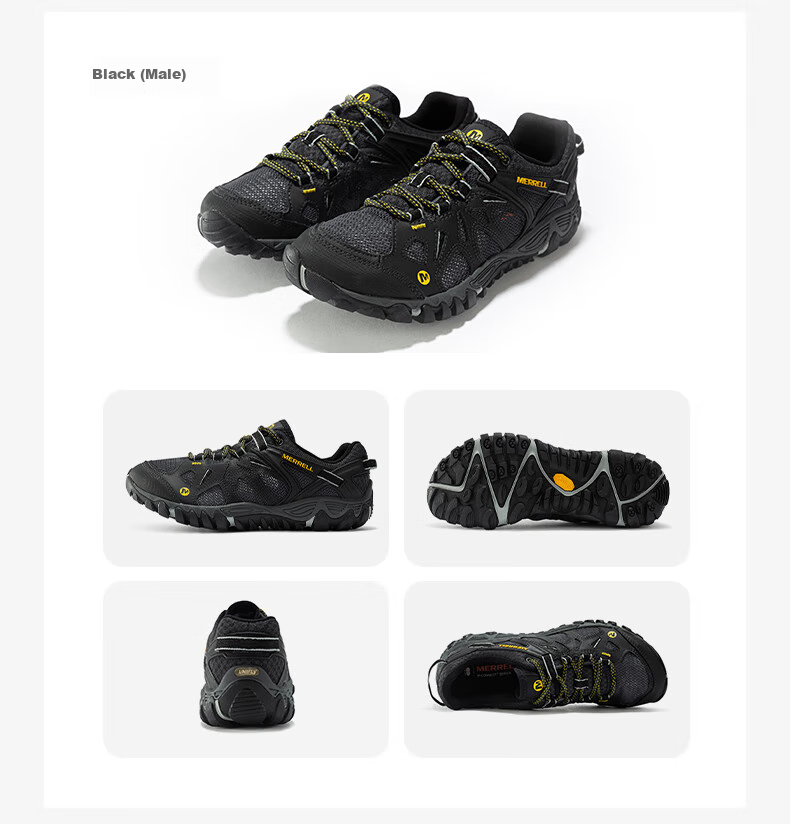 Merrell ALLOUTBLAZE Men's Classic Outdoor Hiking Shoes: Lightweight, Breathable, Durable, Non-Slip Casual Footwear 17