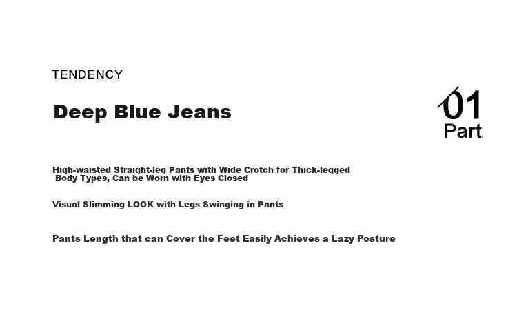 Dme Simple Blue Straight-Leg Pants Winter Style Double-Buckle Wide-Leg Design Fleece-Lined Jeans for Wome 5