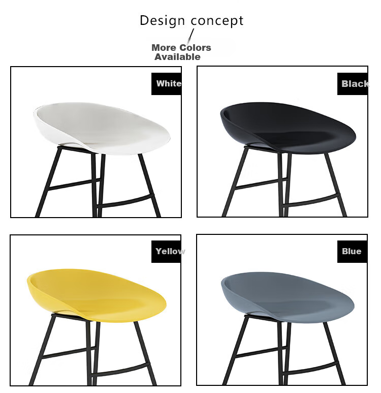 TANGJI Bar Stool, Modern Minimalist High Chair, Bar Stool for Phone 4S Store Exhibitions, Tall Bar Chair, Wrought Iron Home Bar Stool 1