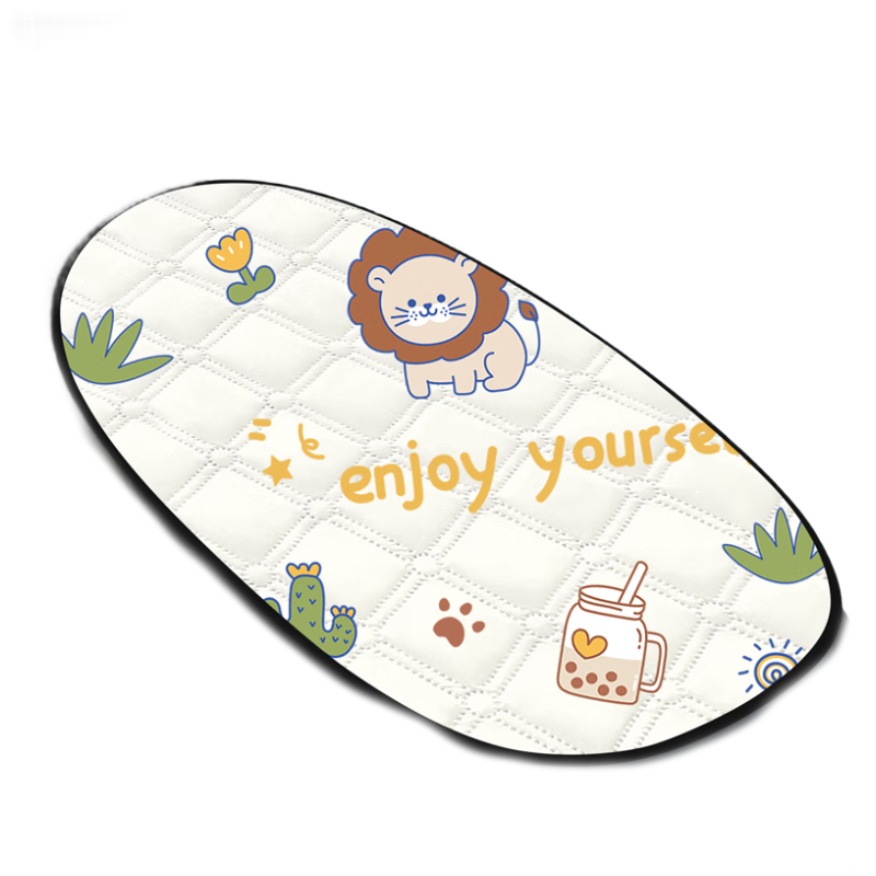 Fanyejia Electric Scooter Seat Cover, Sun Protection, Heat Insulation, Universal Waterproof Cover for Yadi, Aima Electric Bikes