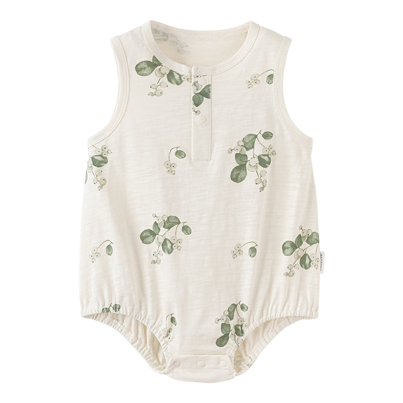 Babylove Infant Vest Bodysuit, Summer Thin Pure Cotton Sleeveless Triangle Romper, Bamboo Fiber Cotton Baby Breathable Onesie, Summer Outfit
