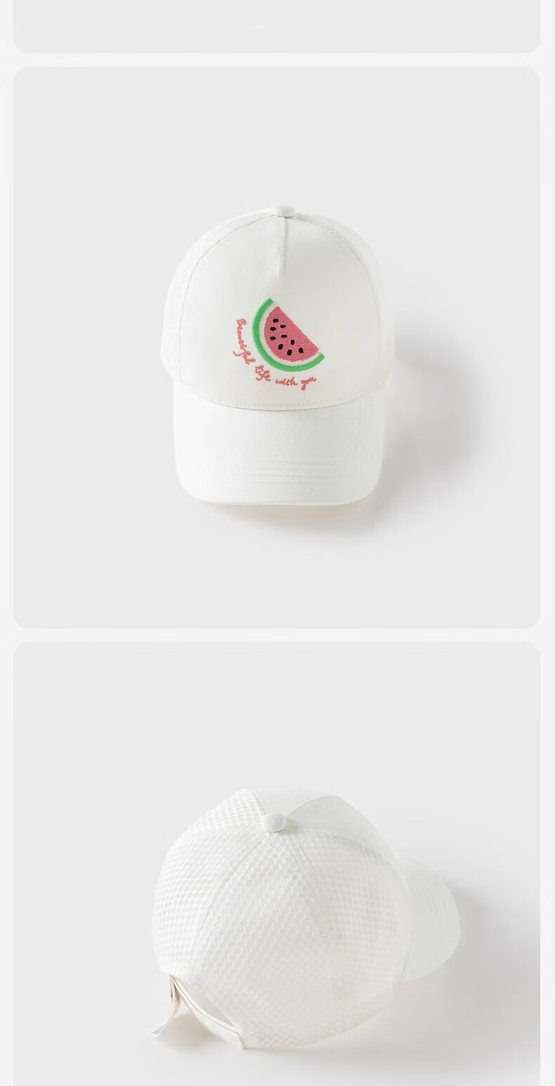 David Bella Kids Hat Spring Summer Girls Sports Baseball Cap Boys Sunshade Duckbill Cap Children's Hat 8