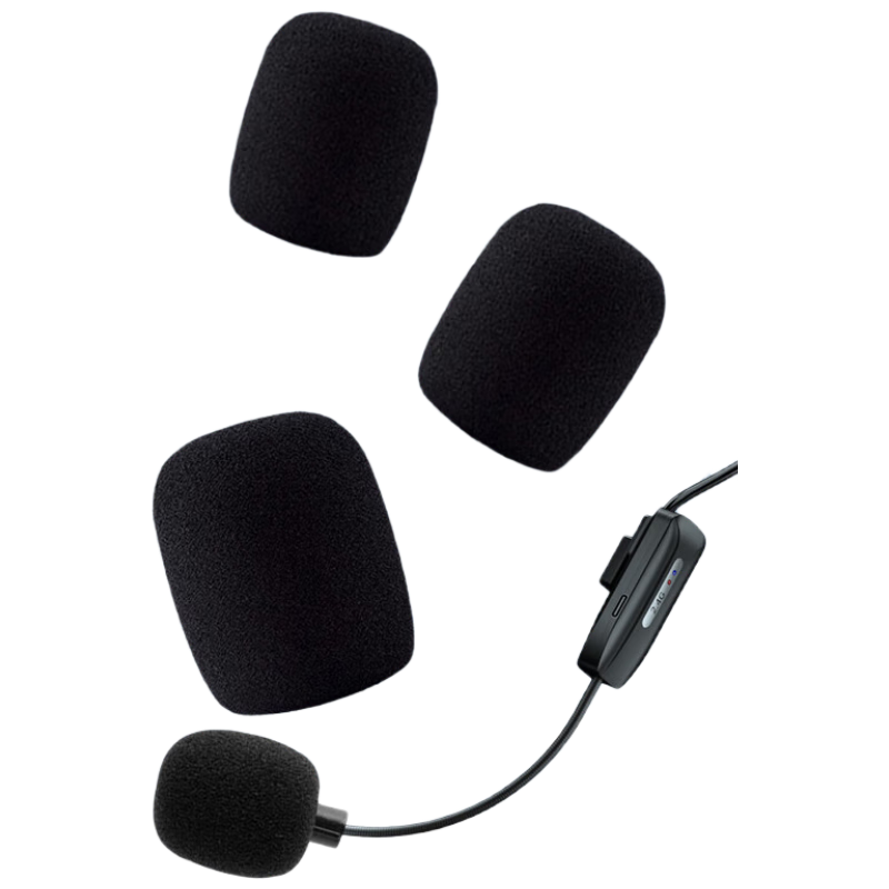 NINTAUS Small Honey Head-Mounted Microphone Amplifier, Microphone Windshield Foam Protective Cover, Earphone Clip-On Microphone for Computer, Windproof Noise-Proof Protective Cover, SM3, Pack of 30