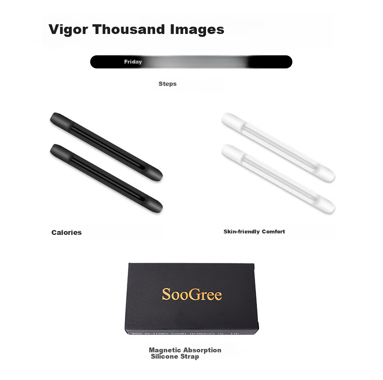 SooGree Eyeglass Temple Anti-Slip Silicone Ear Hooks, Replacement Accessories for Glasses, Anti-Drop Ear Support Fixing Device 23
