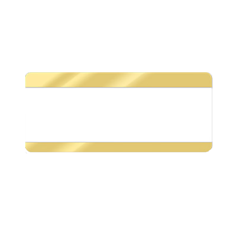 AimoHui Office Door Sign Department Plate Retractable Door Plate Company Self-Adhesive Replaceable Mirror Gold + Transparent Core 28x12cm