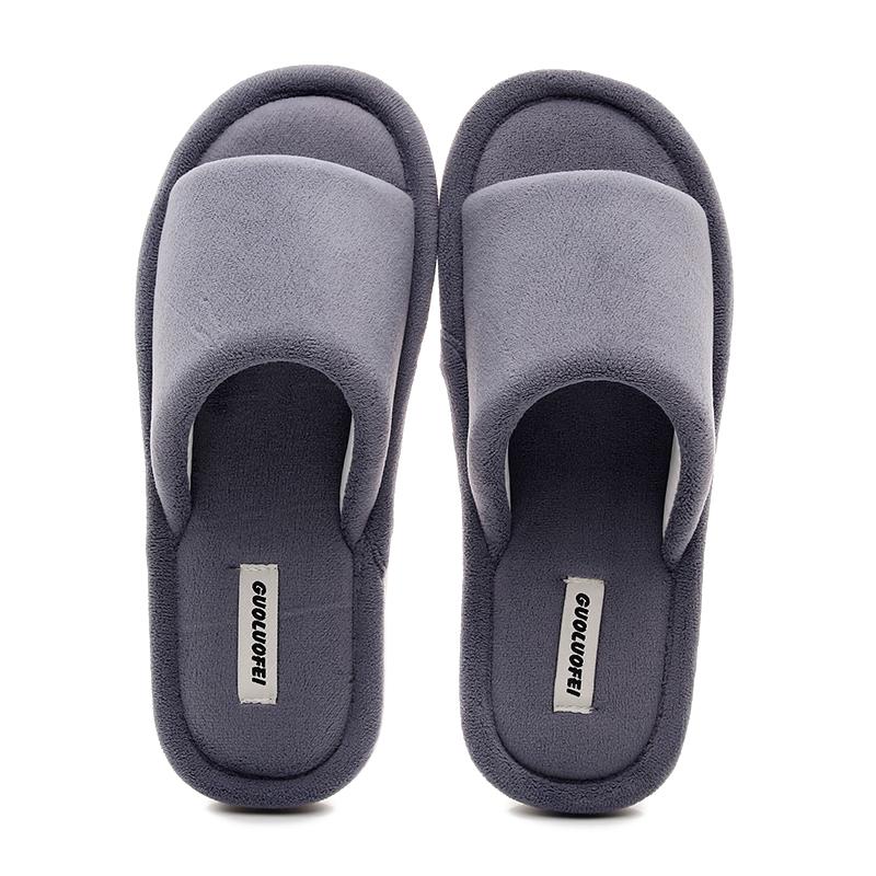 GUOLUOFEI Men's Slippers, All-Season Open-Toe Breathable Home Indoor Soft-Soled Silent Slippers for Women, Pink, Size 36-37