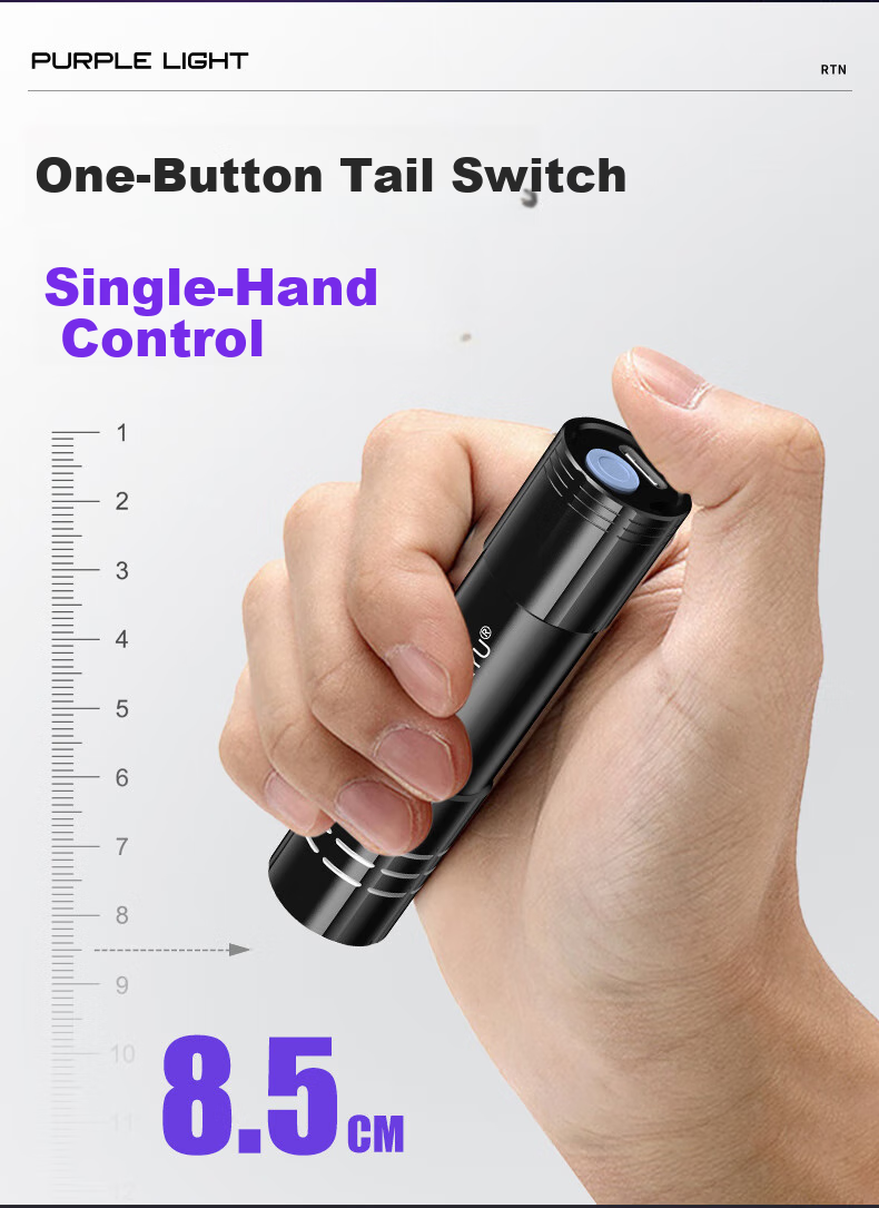 SHENYU Ultraviolet Fluorescent Lamp Detector, Wood's 365nm Light for Currency And Jade Professional Authenticatio 9