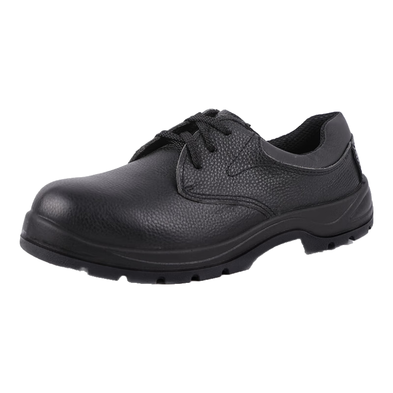 DUNWANG Safety Shoes 1391 Insulated 10kV Electrician Shoes National Grid High Voltage Resistant Anti-Electric Shock Lightweight Safety Leather Work Shoes Non-Slip Wear-Resistant Size 42