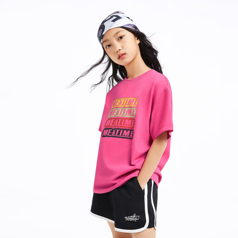 Annil [Memory Foam Cooling T-Shirt] Children's Clothing, Boys And Girls Round Neck Short Sleeve T-Shirt, Summer Casual