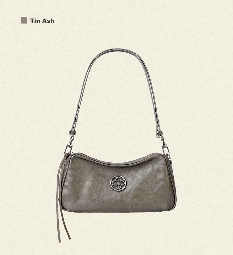 CASSILE Women's Handbag, Tote Bag, Vegetable Tanned Top-Grain Leather, Light Luxury Shoulder Underarm Bag, 520 Gift 21