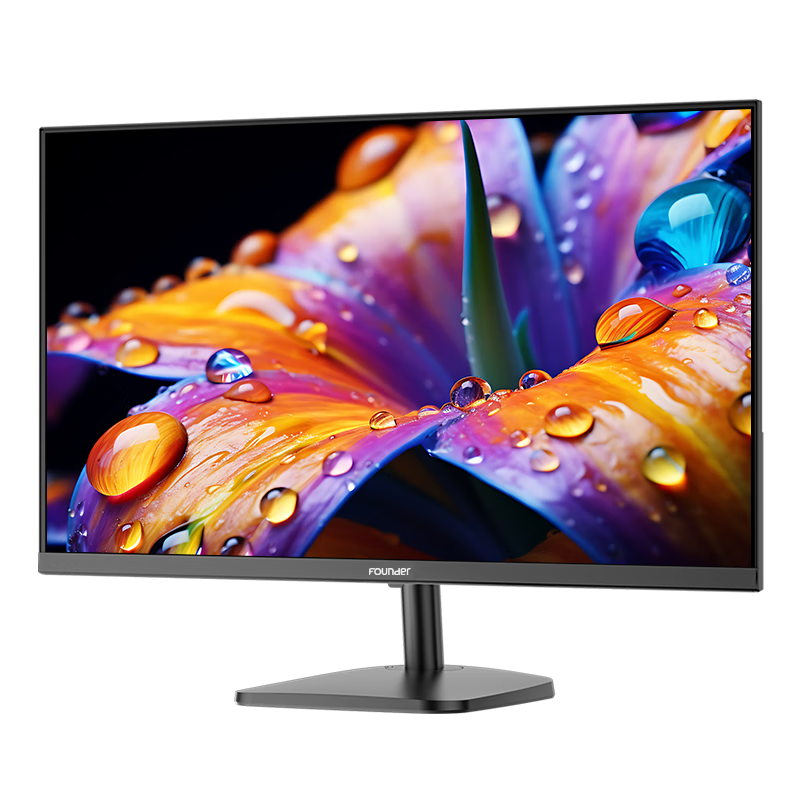 Founder FC100 21.5-inch HD Monitor 100Hz Low Blue Light Eye Care Mode Narrow Bezel Wall-Mountable Business Office Display