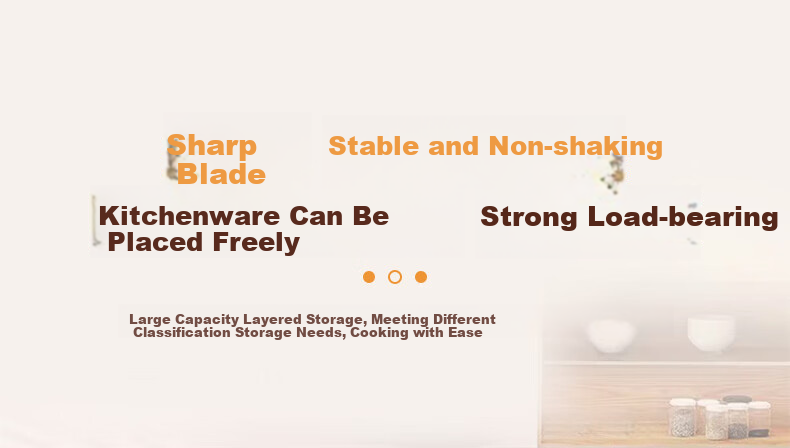 Quanpinwu Kitchen Storage Rack, Floor-Standing Multifunctional Cutting Table, Multi-Layer Sideboard, Cookware Storage Cabinet, Narrow Cupboard, 24 6
